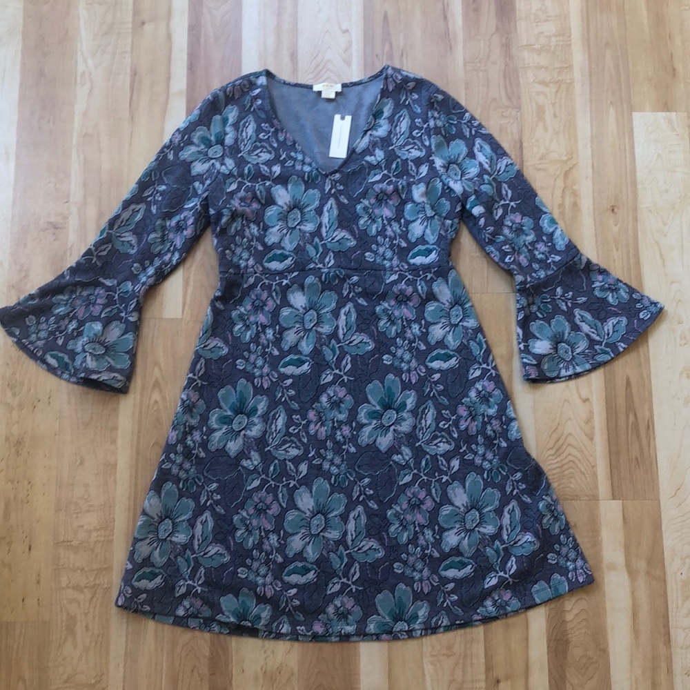 Maeve By Anthropologie dress blue large NWT
